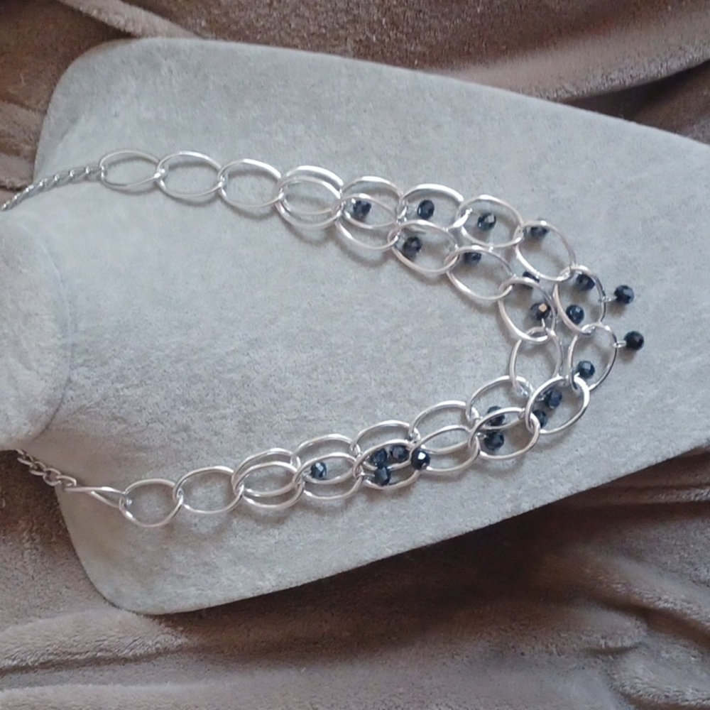 2 blue paparrazzi necklace and earrings sets
